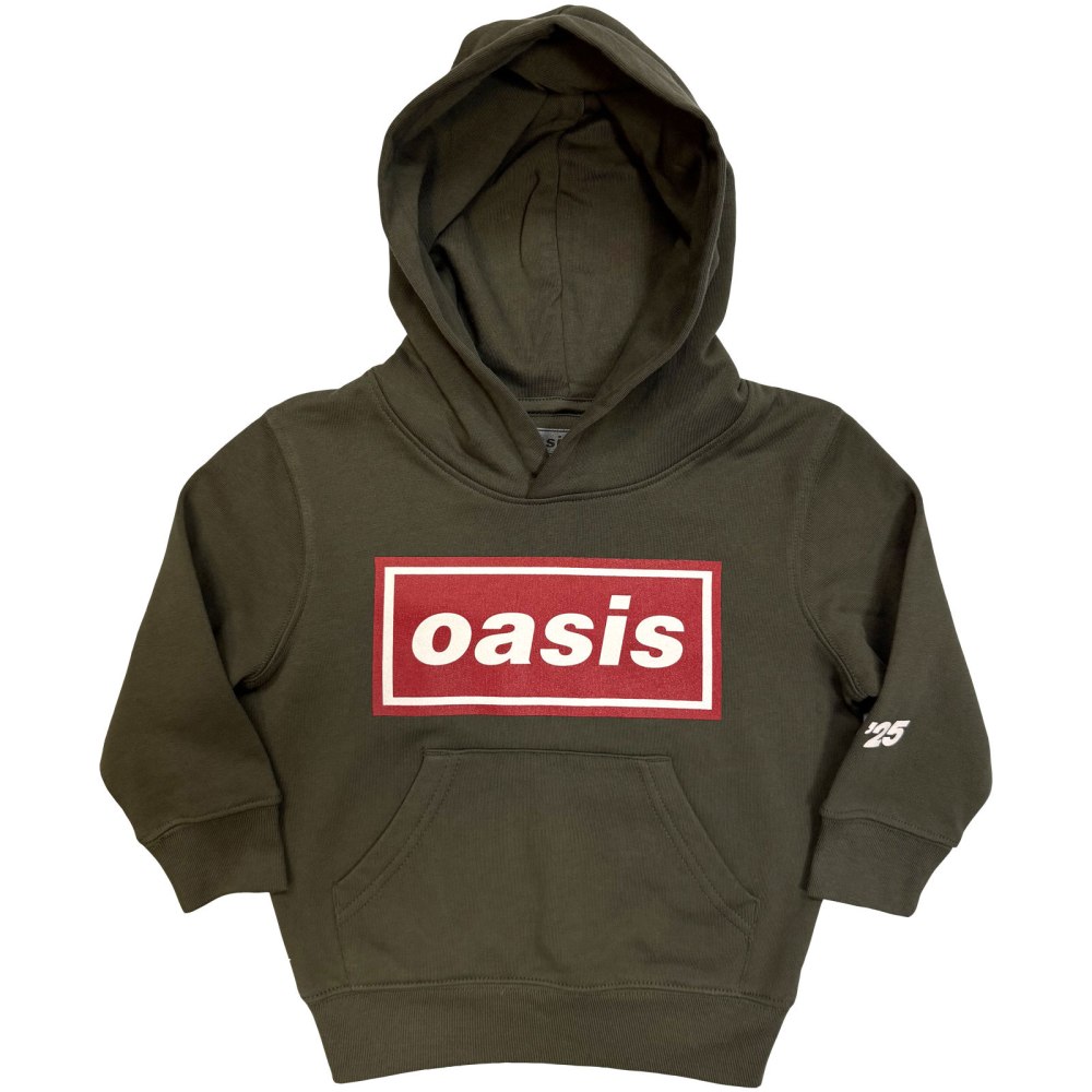 Oasis - Red Decca Logo Kids hoodie/sweater - Green